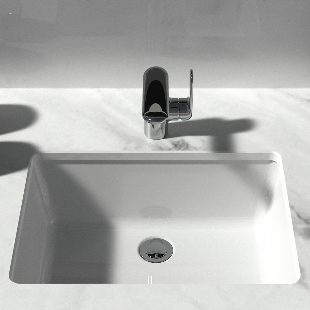 Ari Made Zuhne Ari™ Undermount Bath Basin — Made in Korea