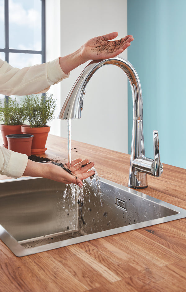 Grohe Kitchen GROHE Kitchen Mixers & Sink Faucets | SmartControl, Touch & Filter Taps