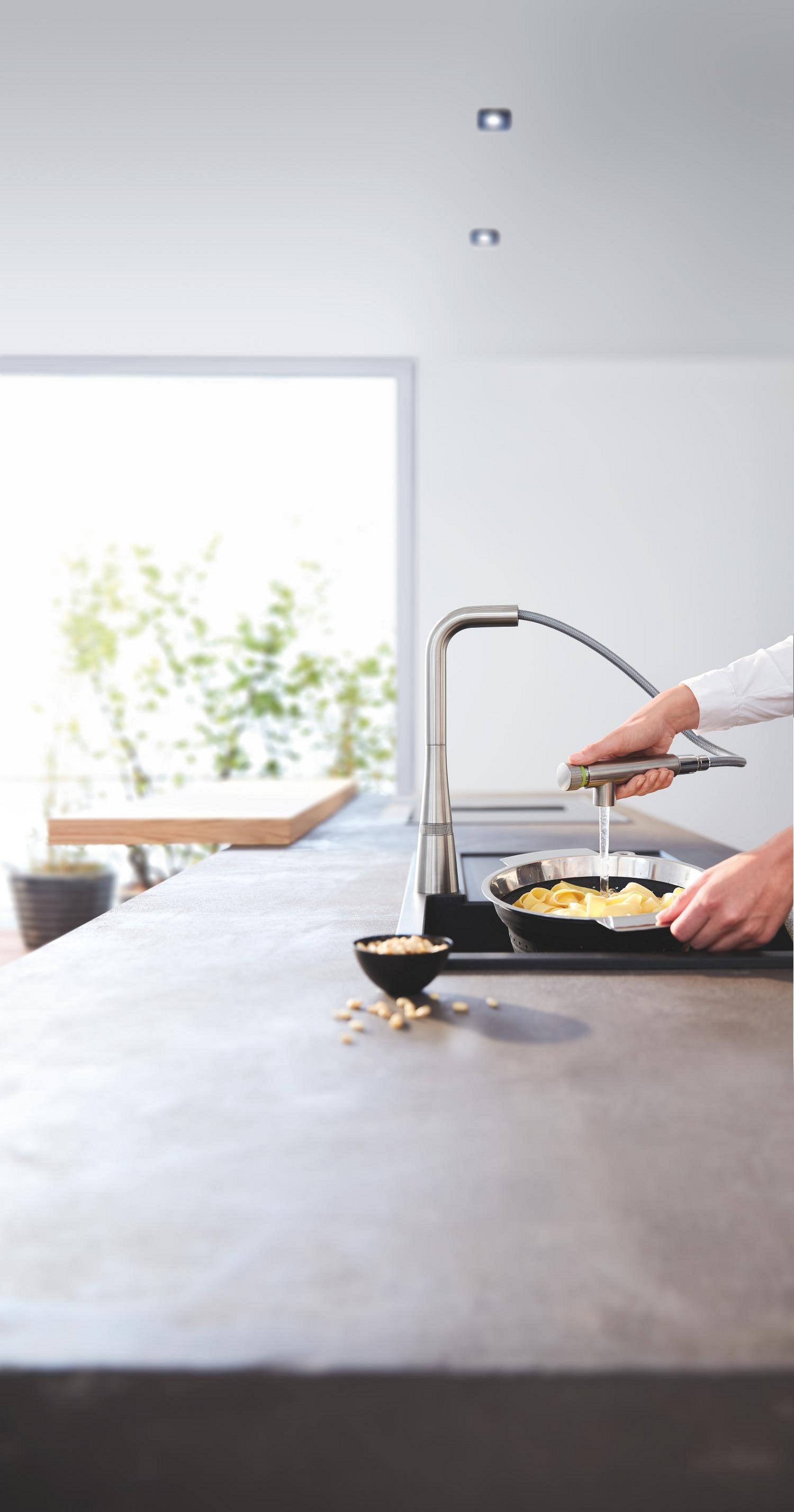 Preorder Zedra SmartControl Kitchen Tap | GROHE Chrome Mixer | 140